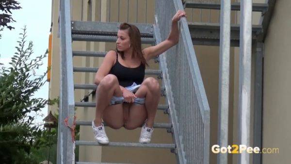 Compilation of teen babes squirting in public with public pissing in HD - sexu.com on gratiscinema.com