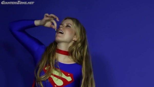 Supergirl Turned Evil - Cosplay Fetish Babe - videomanysex.com on gratiscinema.com