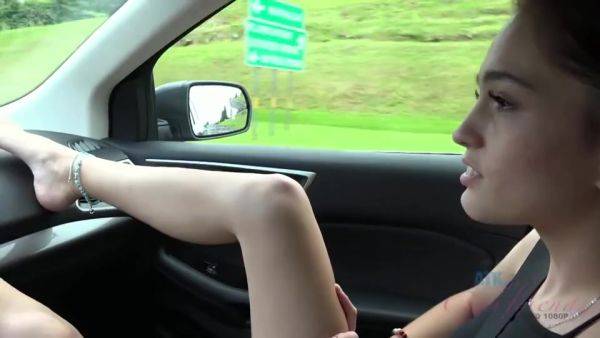 Girl Shows Snatch In Car - Analdin - Brooke Haze - hotmovs.com on gratiscinema.com