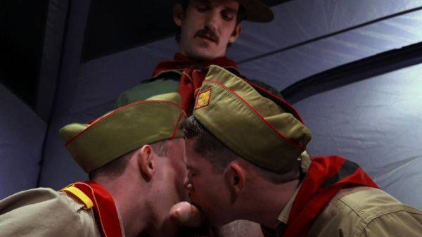 ScoutBoys DILF scoutmaster seduces and barebacks two scouts - drtuber.com on gratiscinema.com