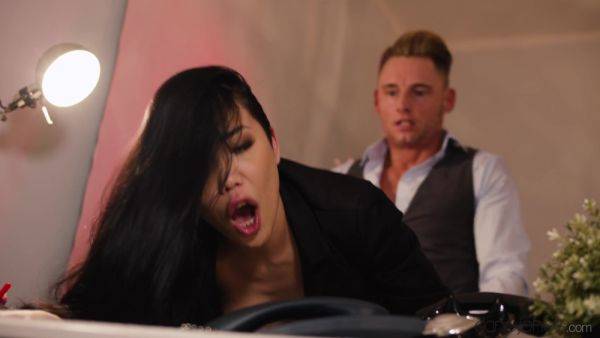 Asian hottie with fine tits gets eaten out and fucked welll - xtits.com on gratiscinema.com