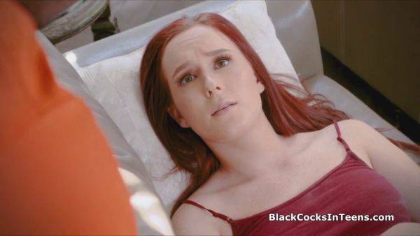 Redhead teen's first BBC: A hardcore interracial cure - sexu.com on gratiscinema.com