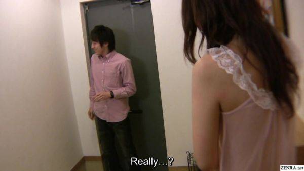 Bashful Japanese MILF answers door nearly naked leading to sex - txxx.com - Japan on gratiscinema.com