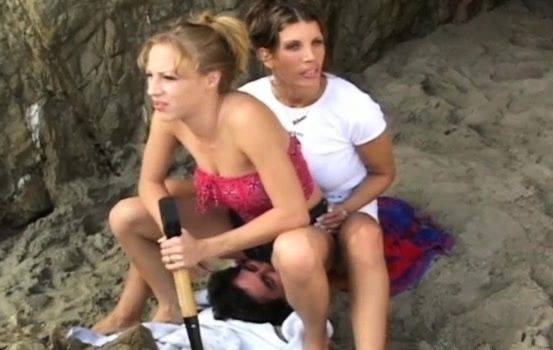 Cute chicks dominating a boy by sitting on his face - drtuber.com on gratiscinema.com