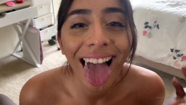 Violet Myers - POV BBC Sloppy Blowjob - interracial oral sex - xhand.com on gratiscinema.com