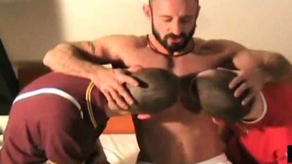 Amateur German jock fucks stud in 3some - drtuber.com - Germany on gratiscinema.com