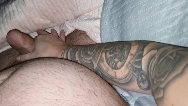 Tattooed Step Mom Handjob Step Son Dick Making Him Feel Like A King - hclips.com on gratiscinema.com