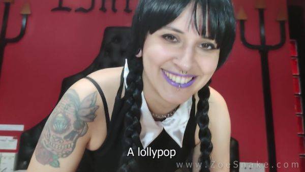 Halloween Creampie! Big Ass Latina As Wednesday - Wednesday Addams - hclips.com on gratiscinema.com