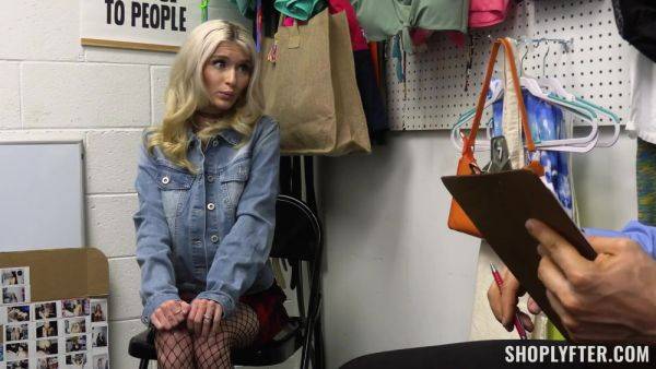 Cute Petite Slim Blonde Teen Shoplifter Shows Her Best Fuck And Blowjob Skills To Get Free - anysex.com on gratiscinema.com