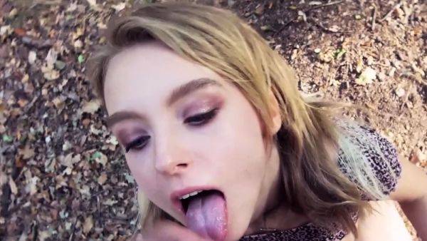 Small 18yo tourist teen seduced in public for outdoor sex - drtuber.com on gratiscinema.com