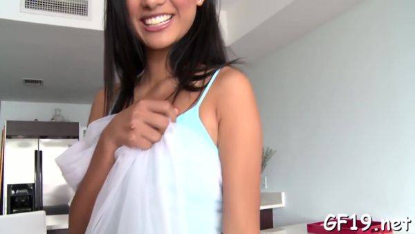 Exquisite Brunette Honey Getting Rammed - videomanysex.com on gratiscinema.com