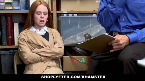 Ella Hughes trades sex for a slap on the wrist in a wild shoplyfter trade - sexu.com on gratiscinema.com