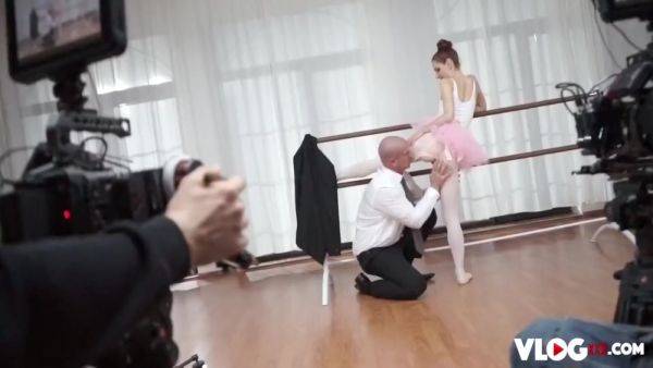 Arian Joy And Petite Cutie - Is A Naughty Ballerina - hotmovs.com - Czech Republic on gratiscinema.com