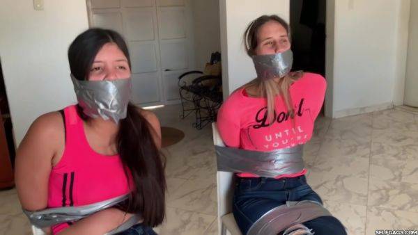 Bratty Online Bullies Bound And Gagged By An Angry Milf! - upornia.com on gratiscinema.com