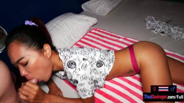 Amateur Thai teen big cock sucking and fucking on camera for money - hotmovs.com - Thailand on gratiscinema.com