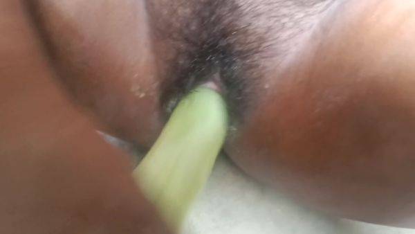 Whole Cucumber In My Dark Pussy . Taking A Huge Cucumber In My Pussy . Fucking With Cucumber . Painful Sex Video - desi-porntube.com - India on gratiscinema.com