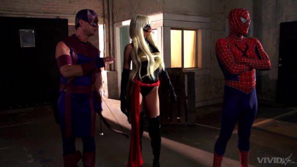 Premium role play display with super heroes craving sex the hard way - hellporno.com on gratiscinema.com