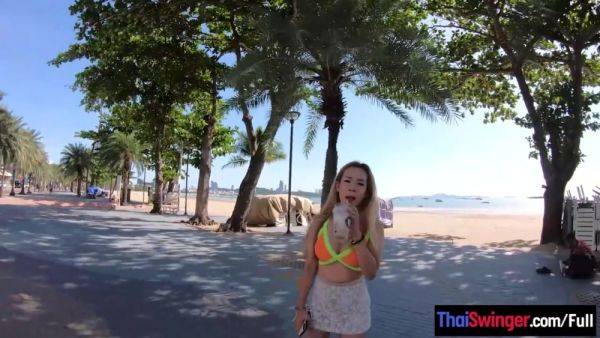 Big boobs Thai MILF amateur Hana gives a big cock blowjob and rough sex - hotmovs.com - Thailand on gratiscinema.com