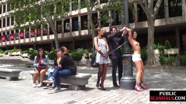 Bdsm Public Babe Humiliated Outdoor By Master And Domin - videohdzog.com on gratiscinema.com