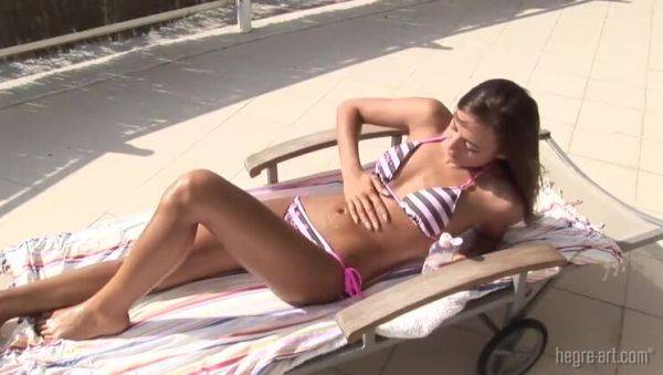 Dominika C Basking in Spanish Sunlight - xxxfiles.com - Spain on gratiscinema.com