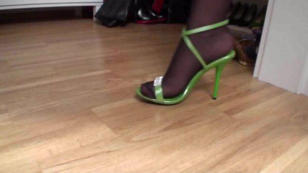 So many high heels and shoes for her legs by Foot Girls - hotmovs.com on gratiscinema.com