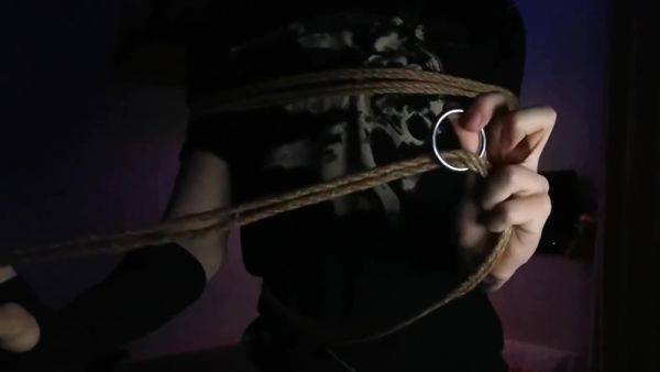 Selfbondage Boxtie Tutorial - hclips.com on gratiscinema.com