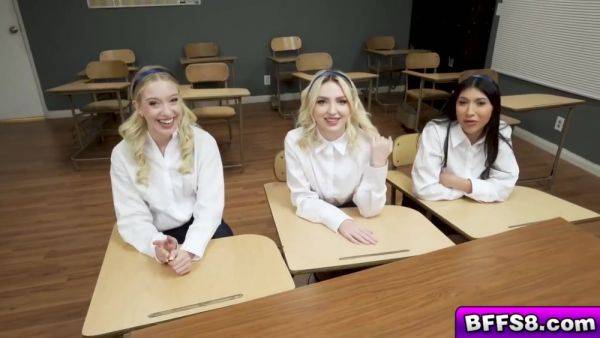 Britt Blair, Penelope Woods And Kallie Taylor - When The Good Ladies Gone Wild In Class - hotmovs.com on gratiscinema.com