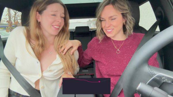 Nadia Foxx And Serenity Cox - And Take On Another Drive Thru With The Lushs On Full Blast! - hclips.com on gratiscinema.com