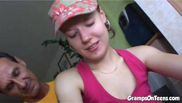 Petite teen rammed full of old man cock - txxx.com on gratiscinema.com