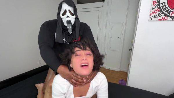 SCREAM! Cosplayer Manhandles and Anal Fucks His Victim with BBC - anysex.com on gratiscinema.com