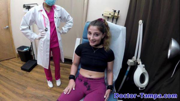 Ditria Rose's 1st Gyno Exam - Part 1 of 2 - DoctorTampa - hotmovs.com on gratiscinema.com