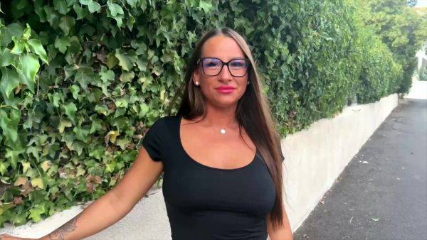 French Glasses Girl Mila and her HUGE TITS come back in front of the camera - txxx.com - France on gratiscinema.com