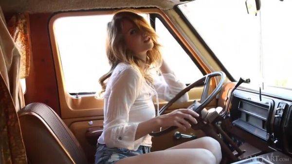 Ashley Lane in Outdoor Car Fantasy - xxxfiles.com on gratiscinema.com