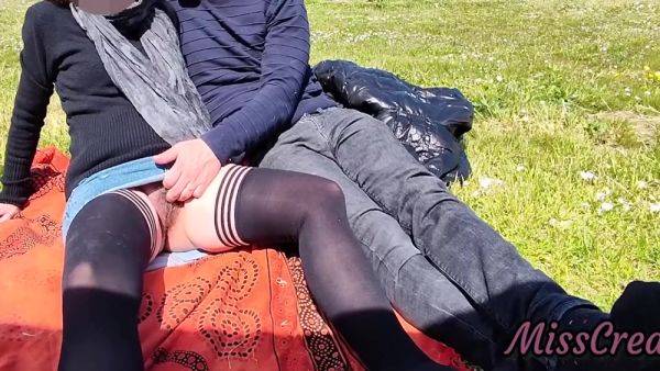 208 Pussy Flash - Stepmom Caught By Stepson At A Park Masturbating In Front Of Everyone - Miss Creamy - hotmovs.com - France on gratiscinema.com