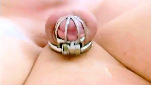 Sissygasm - cuming in chastity - drtuber.com on gratiscinema.com