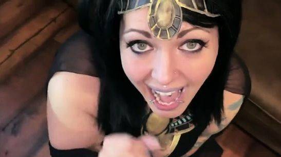 Cinnamon Anarchy - Egyptian Goddess Cleopatra Face Fucked - drtuber.com - Egypt on gratiscinema.com