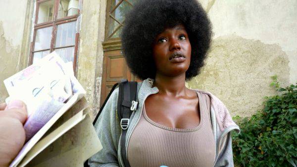 Czech Streets 152: Quickie with Cute Busty Black Girl - txxx.com - Czech Republic on gratiscinema.com