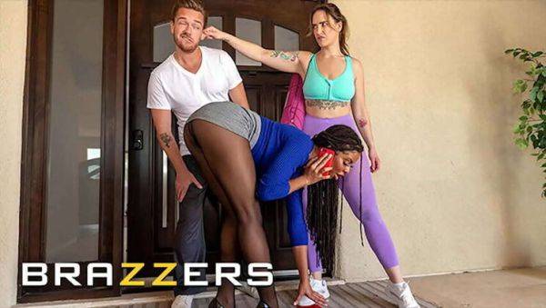 Siri Dahl Jealous over Kira Noir Eyeing Her Husband, Leads to a Steamy Threesome - BRAZZERS - porntry.com on gratiscinema.com