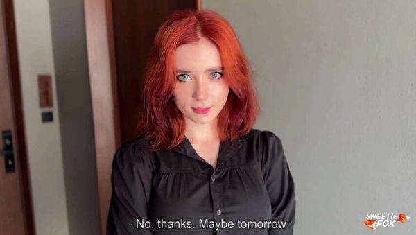 A Gorgeous Redhead Rejected Yet Invited for Intimate Moments - veryfreeporn.com on gratiscinema.com