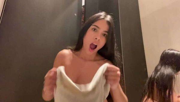 Blonde Teen Marianamx Caught Masturbating & Squirting in Store Fitting Room - veryfreeporn.com on gratiscinema.com