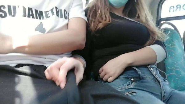 A mysterious woman gropes my dick on the bus: Public flash and handjob - xxxfiles.com on gratiscinema.com