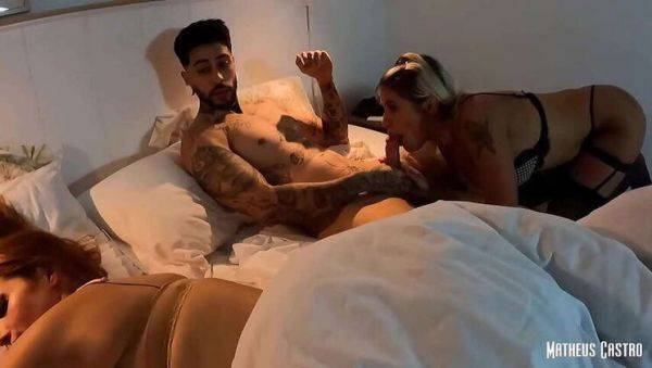 Wedding Night Blowjob: Lucy Deville and Matheus Castro - xxxfiles.com on gratiscinema.com