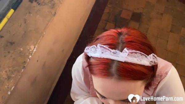 Redhead cosplayer gives only the best head - hotmovs.com on gratiscinema.com