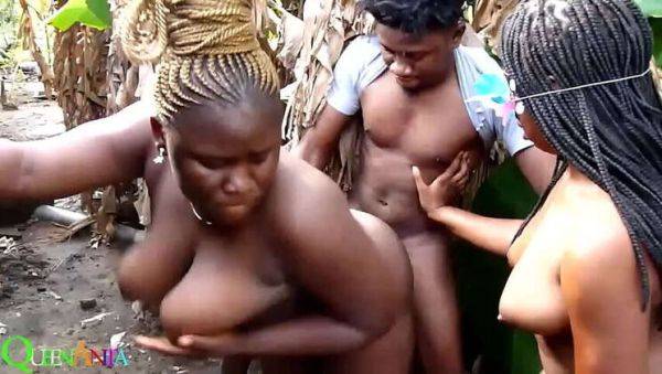 African Gift & Friends: Outdoor Ebony Party with Big Cocks - xxxfiles.com - South Africa - India - Nigeria on gratiscinema.com