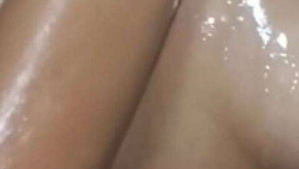 Latina Teen 18: Stunning College Girl Bathing After Anal Play. Genuine Home Video - porntry.com on gratiscinema.com