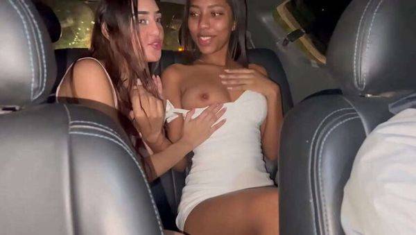A intense car tryst with my Latin step-sister as stepfather pumps gas. - veryfreeporn.com - Colombia on gratiscinema.com