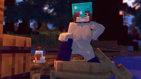 Compilation of busty cuties - fucking with a creeper and a golem! #minecraft - anysex.com on gratiscinema.com