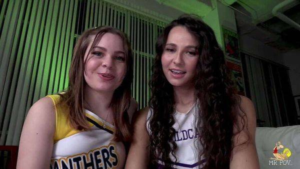 Teen Cheerleaders Liz Jordan & Adrianna Jade Caught by Lecherous Coach! - porntry.com - Jordan on gratiscinema.com