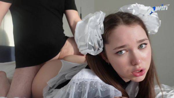 Valeria Sladkih - Fucked A Classmate At The Prom. Hot Riding On Cock - hclips.com on gratiscinema.com