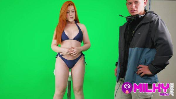 I Fucked The Assistant To Get The Job!! Redhead Goes To A Tv Casting - hclips.com on gratiscinema.com